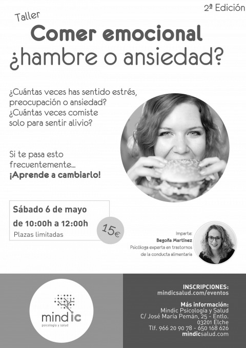 Cartel Comer emocional 2ª Edición