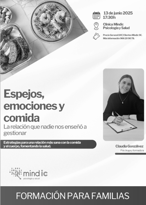 Espejos, emociones y comida
