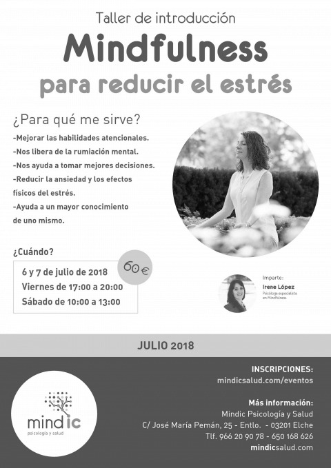 Introducción al Mindfulness para reducir el estrés