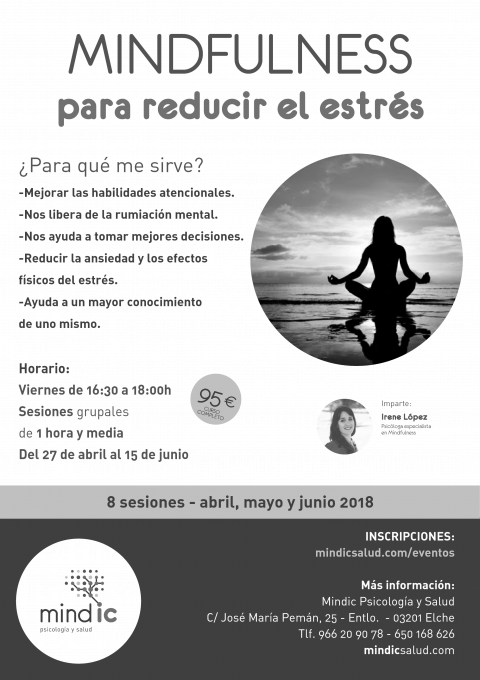 Mindfulness para reducir el estrés