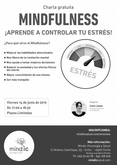 Introducción al Mindfulness para reducir el estrés