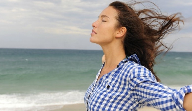 Chica en la playa