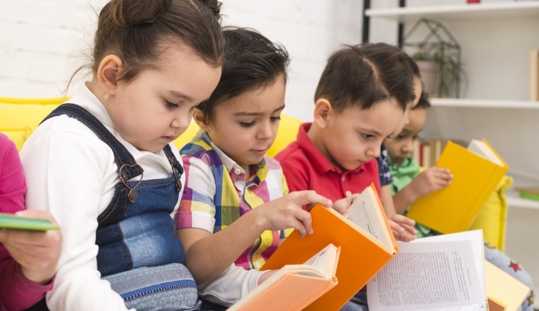 Niños aprender a leer