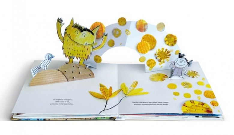 Fotografía del libro el mostruo de colores Fotografía del libro el mostruo de colores