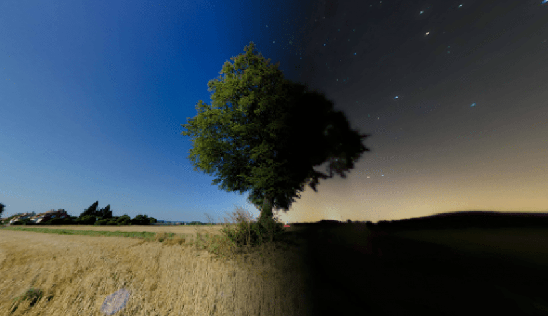 Estrellas en el día y en la noche