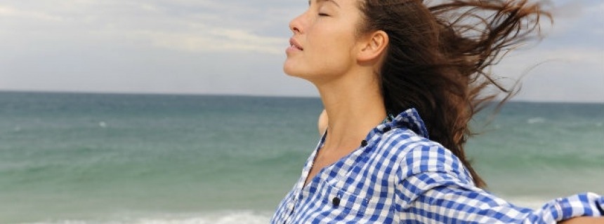 Chica en la playa