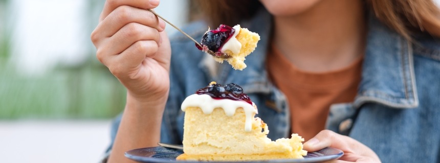 Comiendo tarta