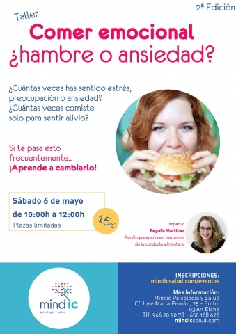 Cartel Comer emocional 2ª Edición