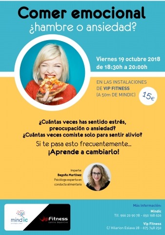 Cartel Comer emocional 5ª Edición