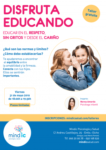 Taller disfruta educando