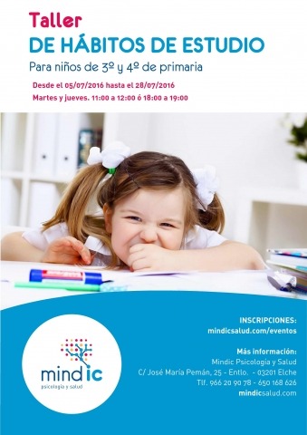 Taller de hábitos de estudio