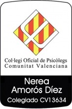Psicóloga colegiada Nerea Amorós Psicóloga colegiada Nerea Amorós
